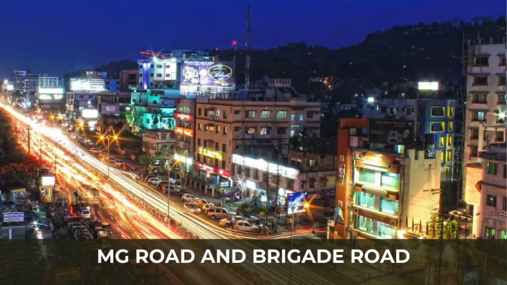 MG Road and Brigade Road